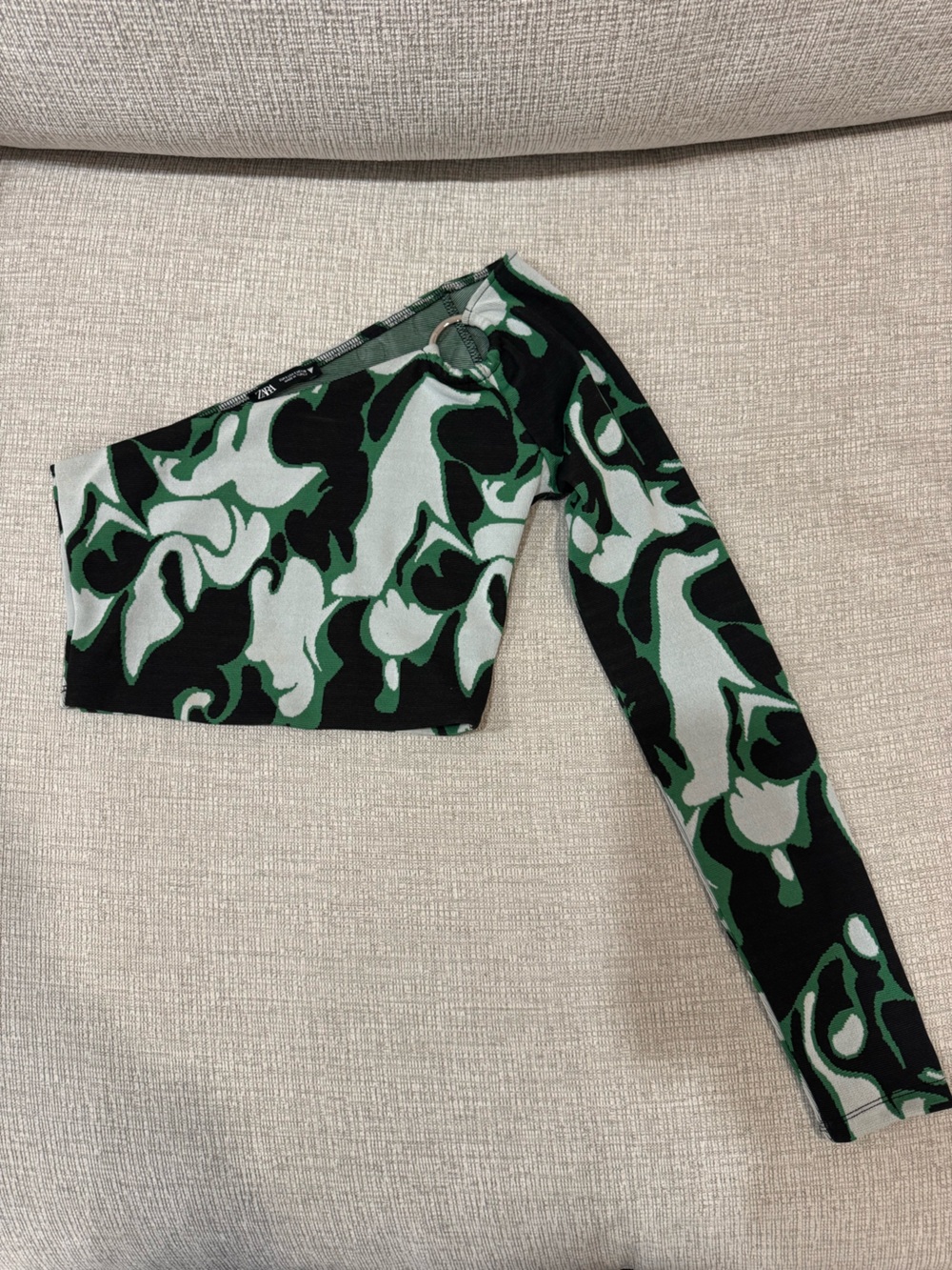Zara one shoulder top
